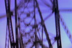 Crossing A Cantilever Bridge Moving Pov Film Video Stock