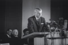 JOHN DIEFENBAKER CAMPAIGNS - 1963 - Film & Video Stock