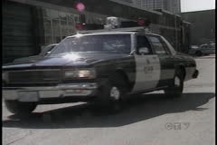 OPP GOES BACK TO CLASSIC BLACK & WHITE CRUISER - 2007 - Film & Video Stock