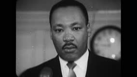 MLK ON SELMA VOTING RIGHTS MOVEMENT - HD - Film & Video Stock