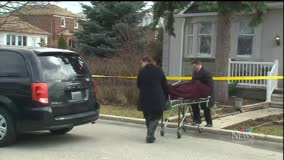 Police Arriving At A Homicide Crime Scene - Toronto - Film & Video Stock